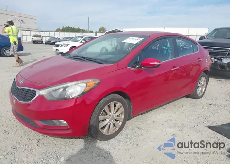 2014 Kia Forte Ex from USA, damaged, VIN KNAFX4A88E5151760
